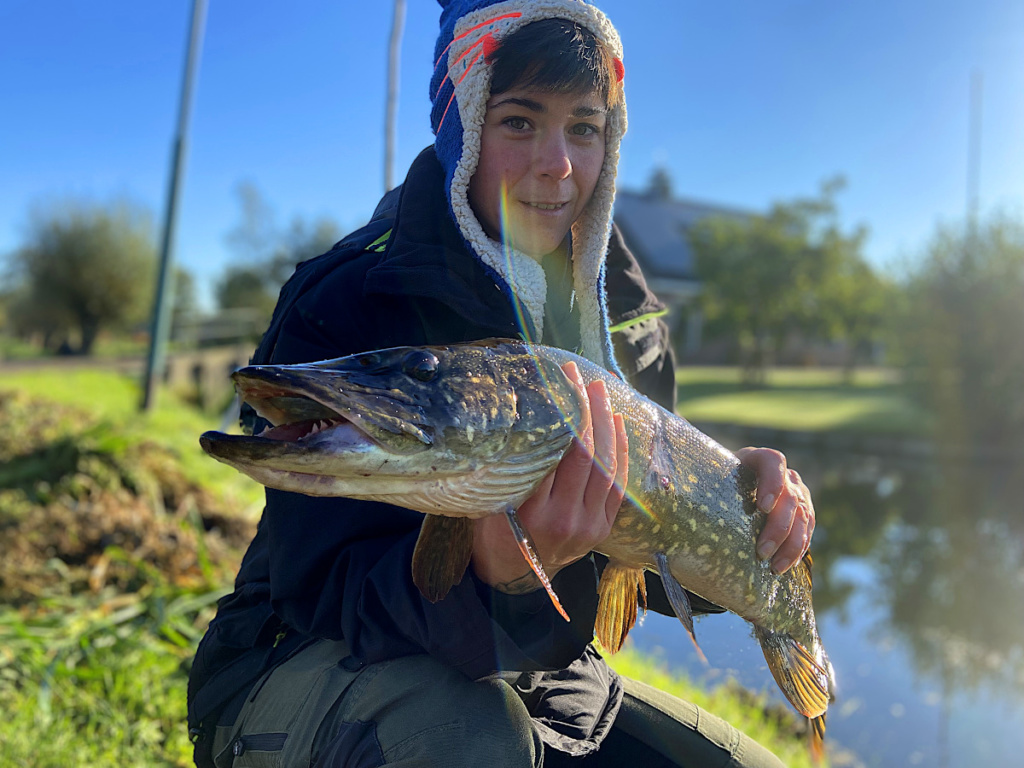 week-end de pêche sur les polders
